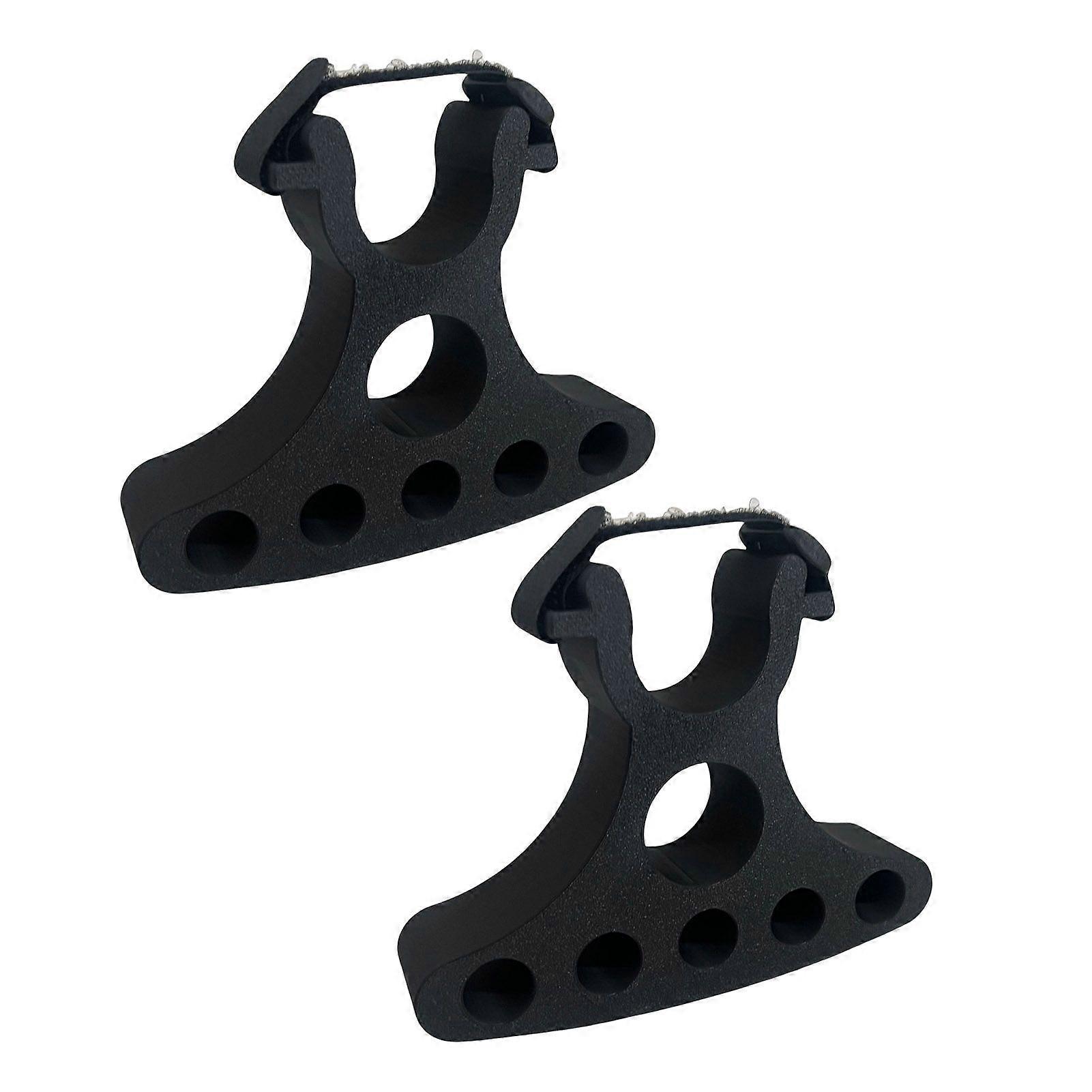 1 Pair Portable Bike Repair Stand Handlebar Bracket Strong Load-bearing Compact Universal Bicycle Handlebar Jacks