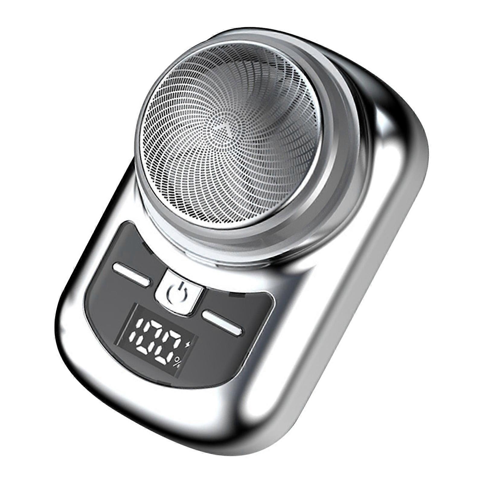 USB Rechargeable Electric Shaver Mini Portable Face Cordless Shavers Wet & Dry Small Size Machine Shaving For Men.