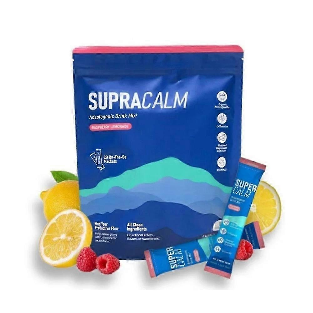 Raspberry Supercalm 20-Count Detox Health Tea Bags