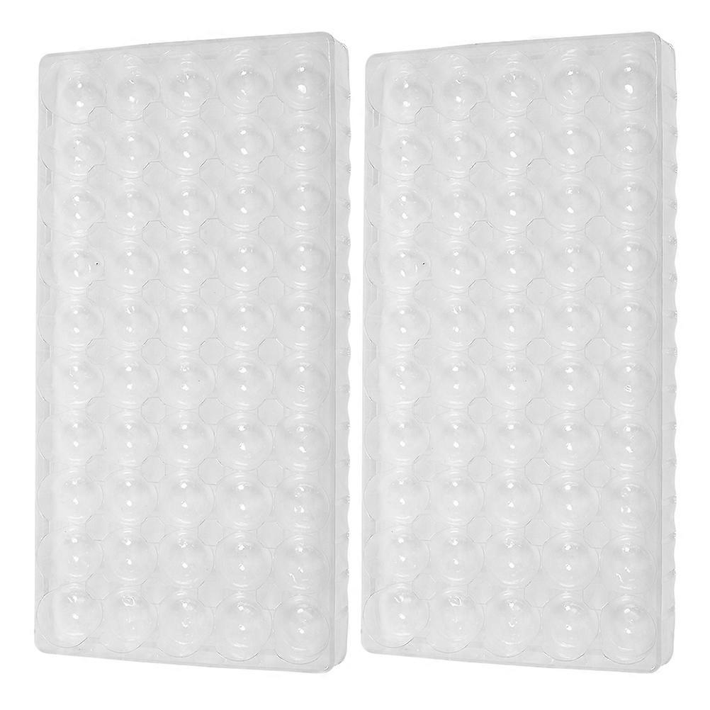 Lucky Ball Storage Container for Raffle with Transparent Box 2Pcs