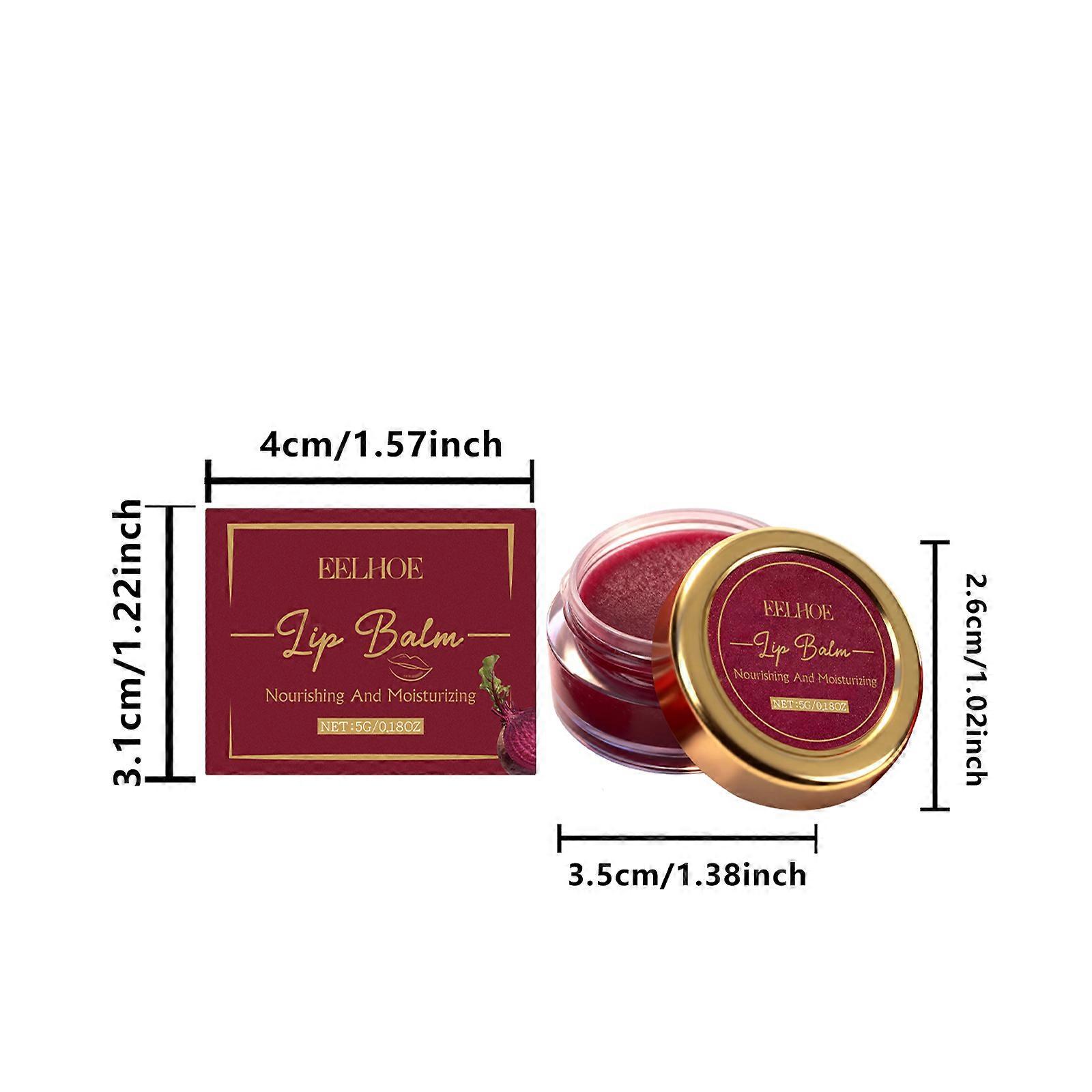 Moisturizing Lip Balm Deep Hydration Nourishment Lips Relieve Dry Lips Maintain Lip Elasticity Hydrating and Plumping Lip Balm