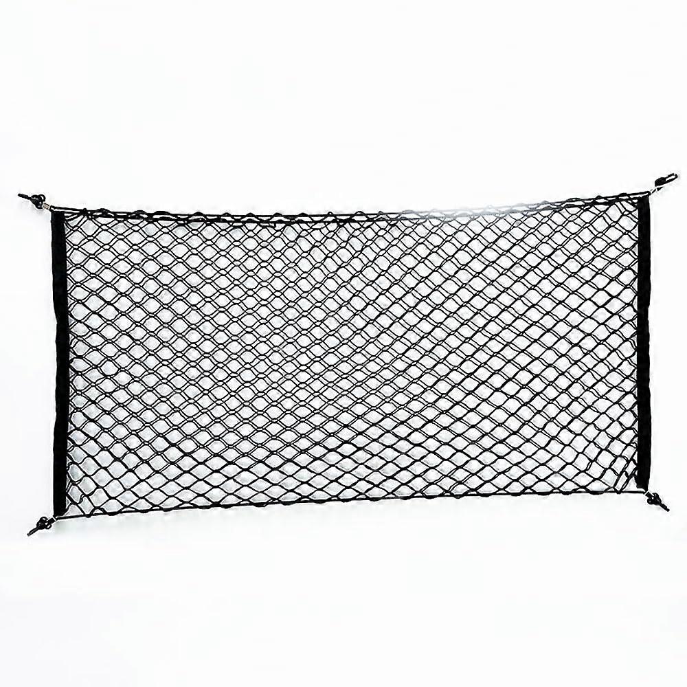 Car Cargo Net for Mazda2 20022025 DJ DE, Adjustable Elastic Trunk Storage Organizer with Reinforced Edges