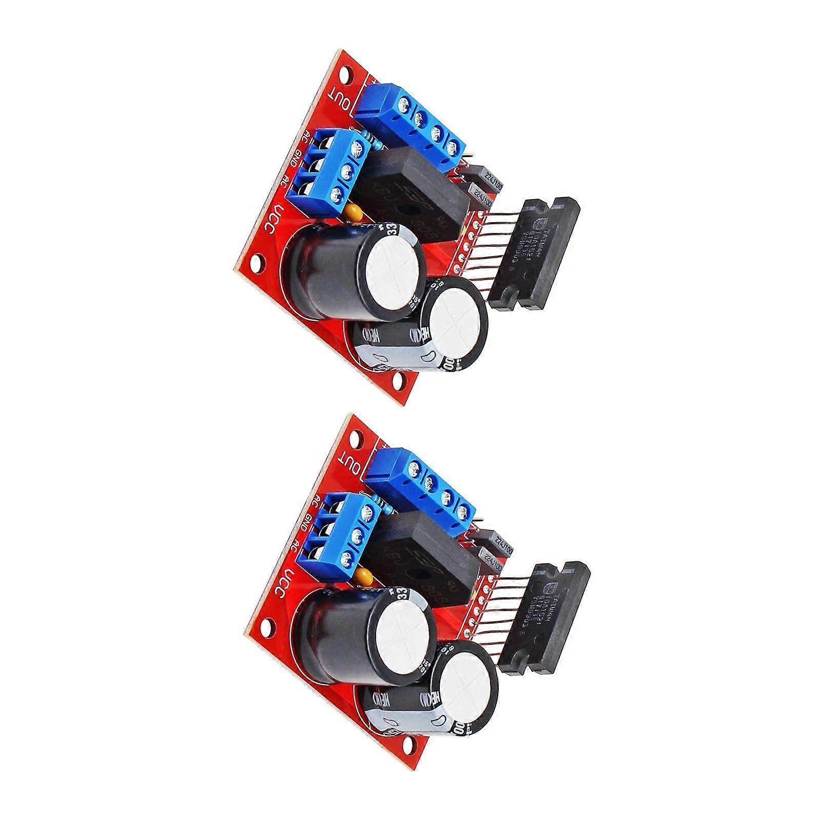 Stereo Amplifier Module 2x15W Dual Channel TDA1521 Board Low Noise for Home DIY Speakers 2pc