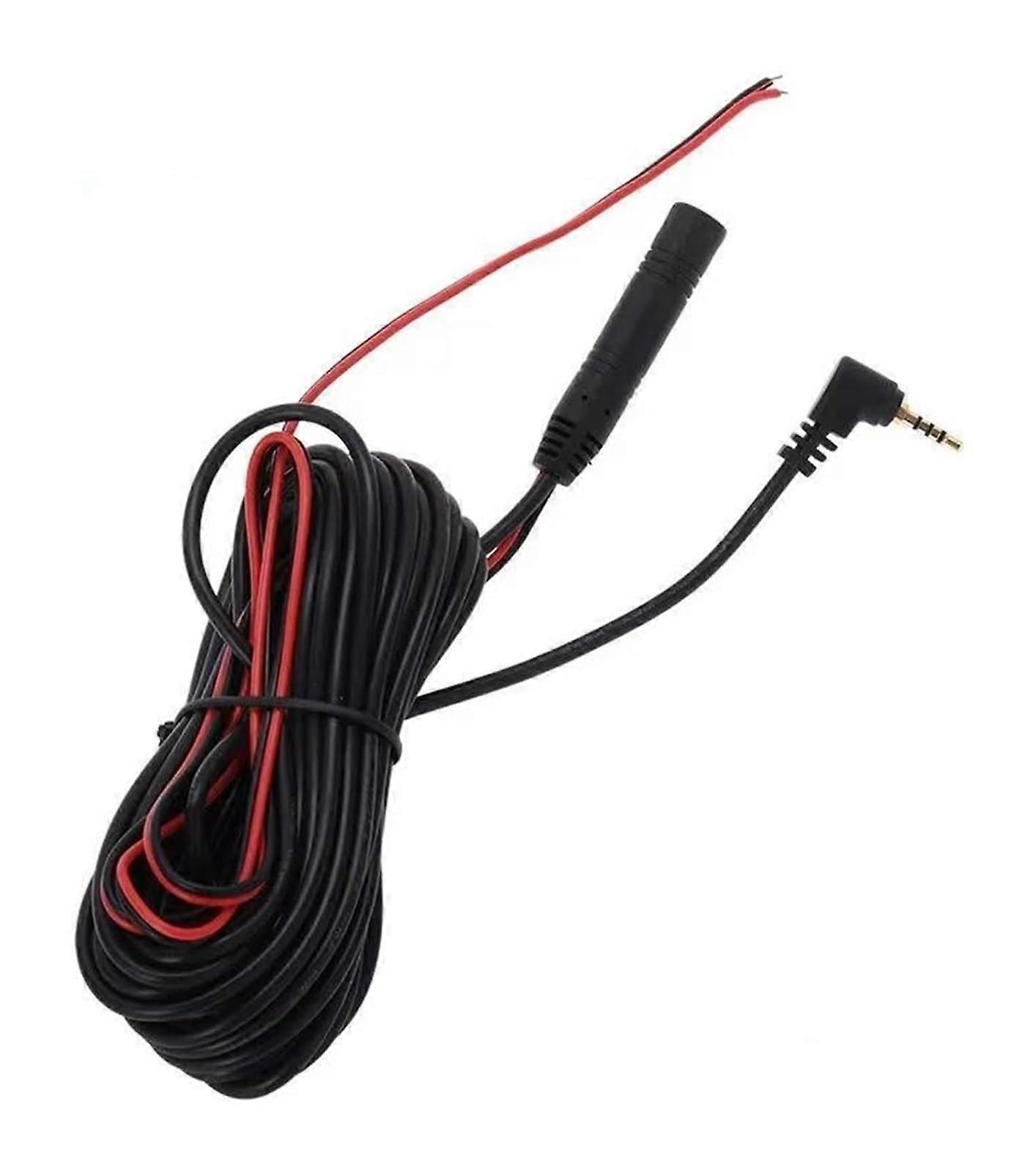 Car Reverse Camera 5 Pin Extension Cable HD Night Vision Waterproof Rear View Backup Camera 6M/10M