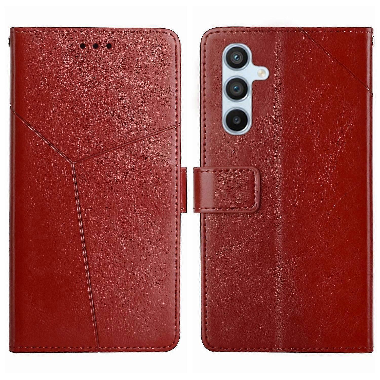 Y-shaped Pattern Flip Leather Phone Case