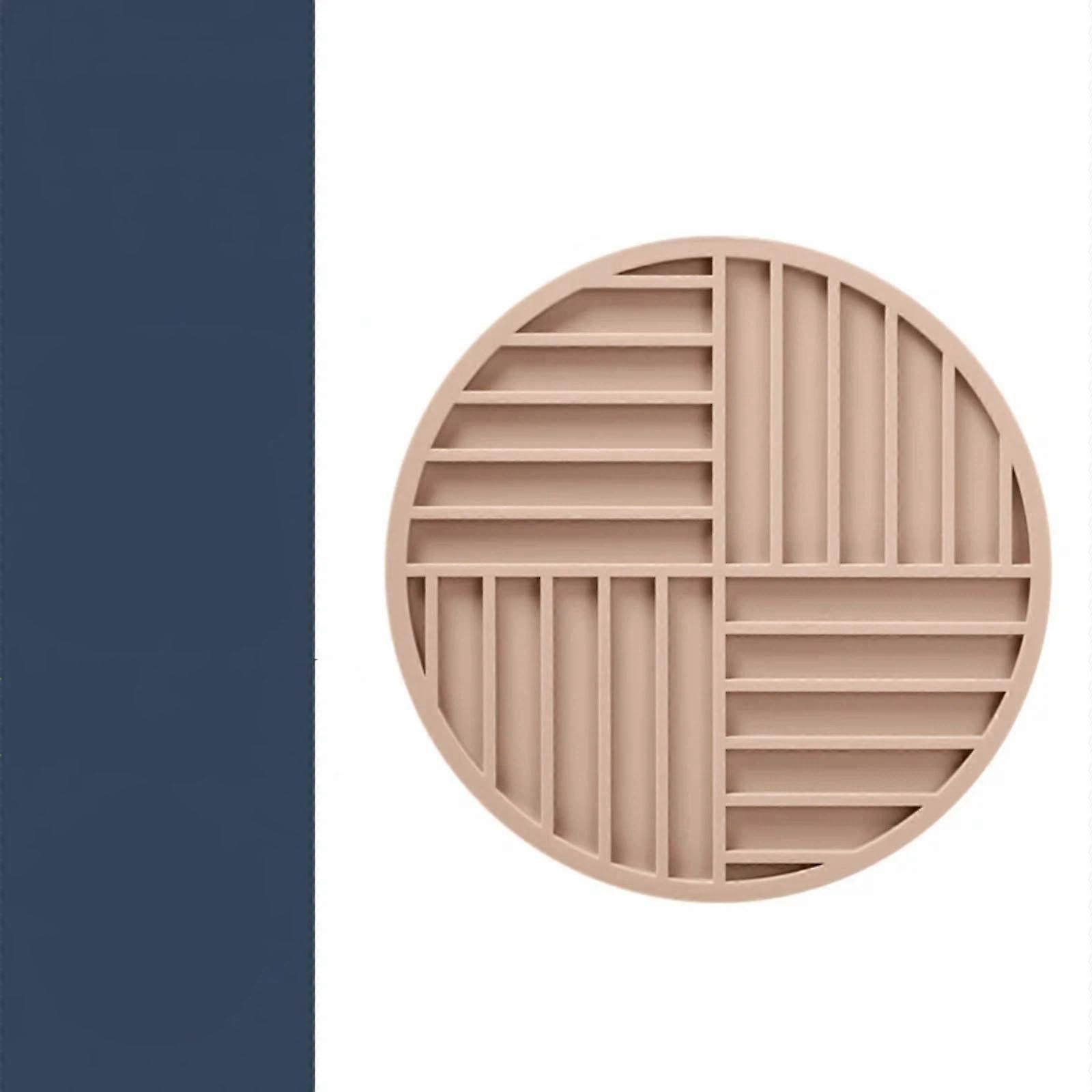 Silicone Heat Resistant Mat for Kitchen Countertops, Platinum Silicone Trivet Table Protector