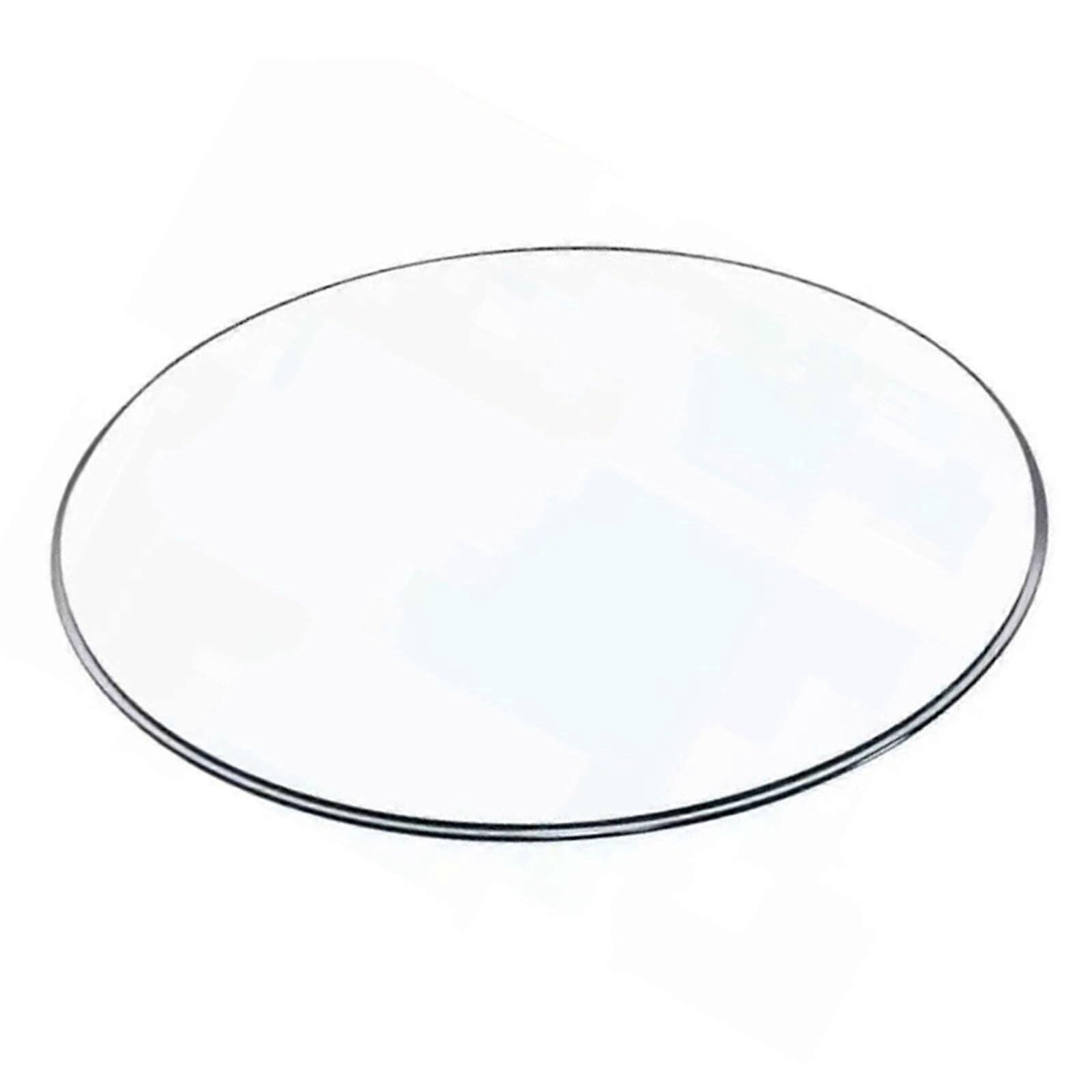 12mm Thick Tempered Round Glass Table  70cm ScratchResistant HeatResistant Durable