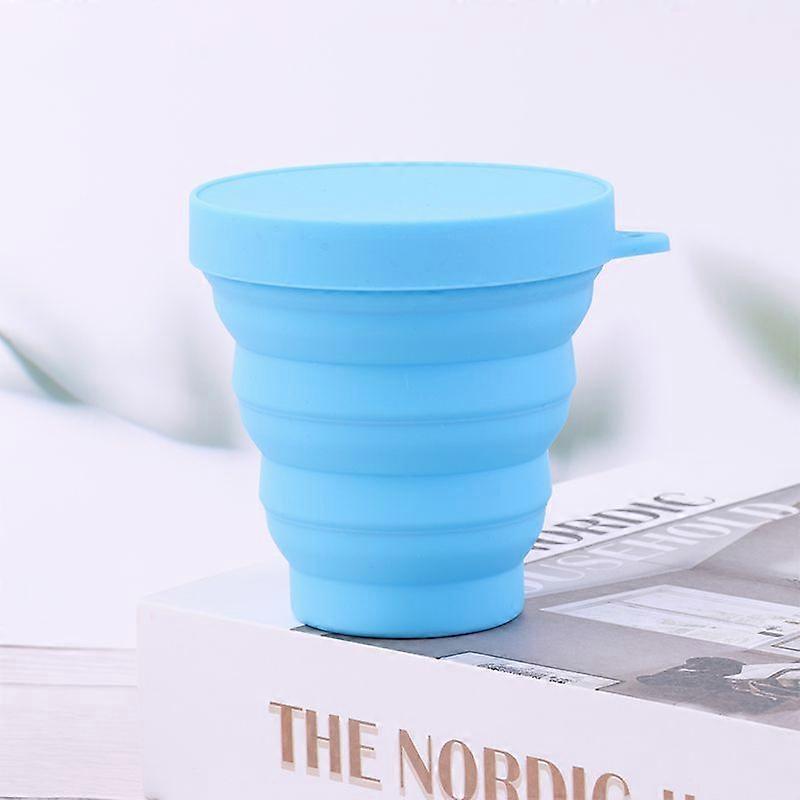1PC Collapsible Silicone Cup Foldable Sterilizing Cup for Menstrual Cups