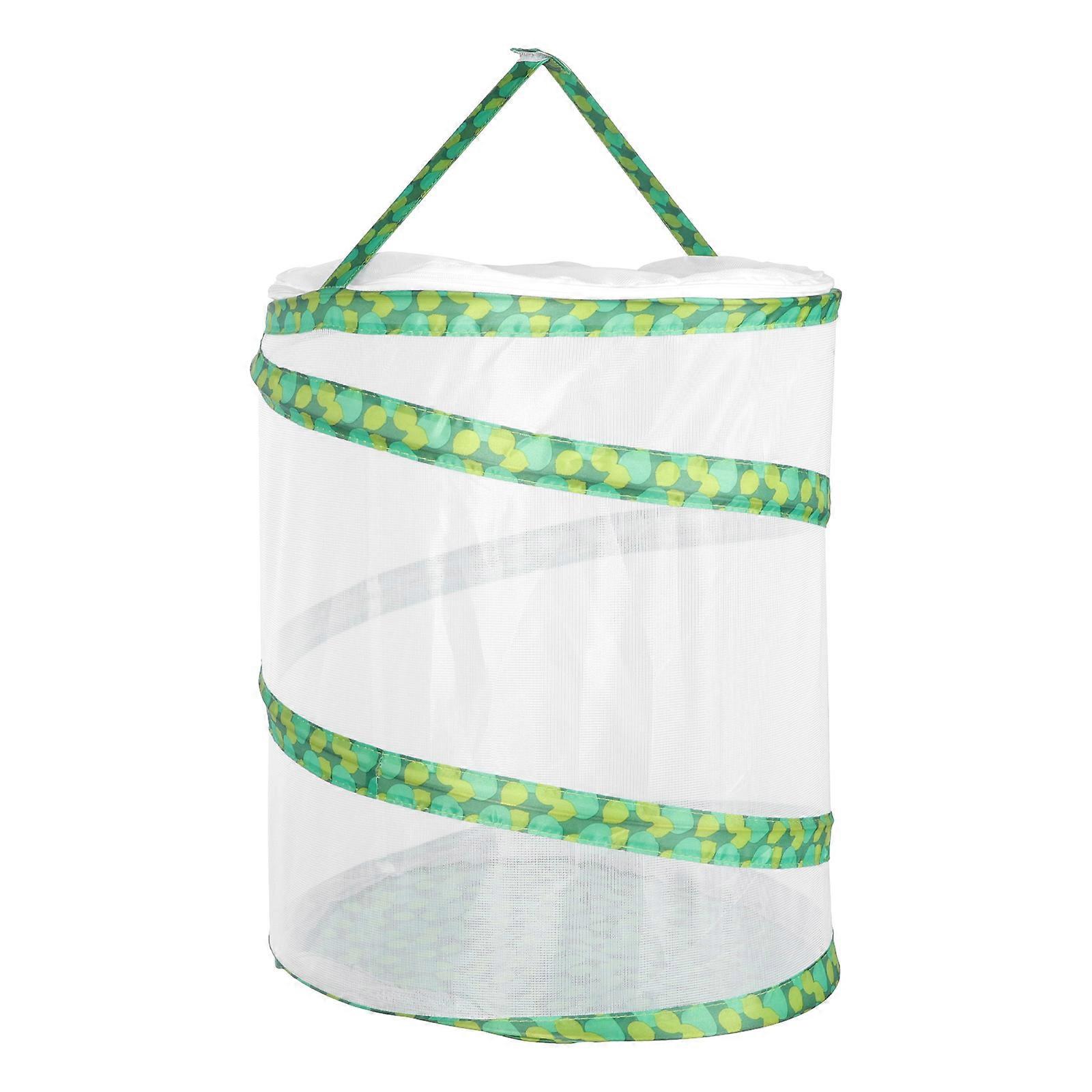 Breeding Container Foldable Insect Cage for Easy Outdoor Observation 2Pcs