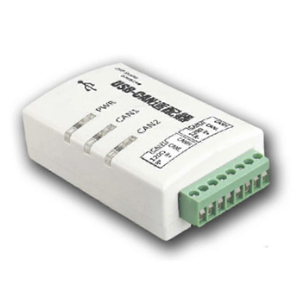 Dual-Channel USB to CAN Bus Adapter Analyzer with CANopen & J1939 Protocol Support
