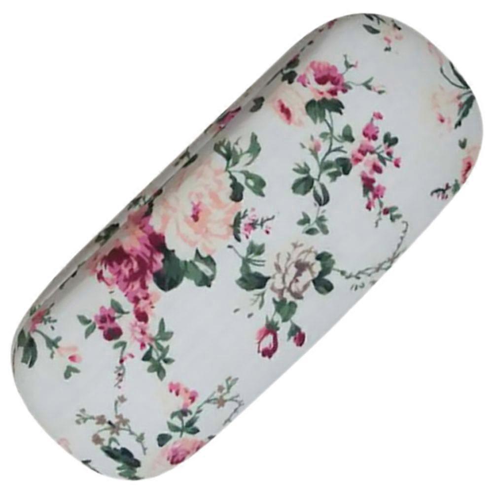 Eyeglass Organizer Travel Eyeglass Case Rectangular Shape Retro Pattern Cotton Material 1Set