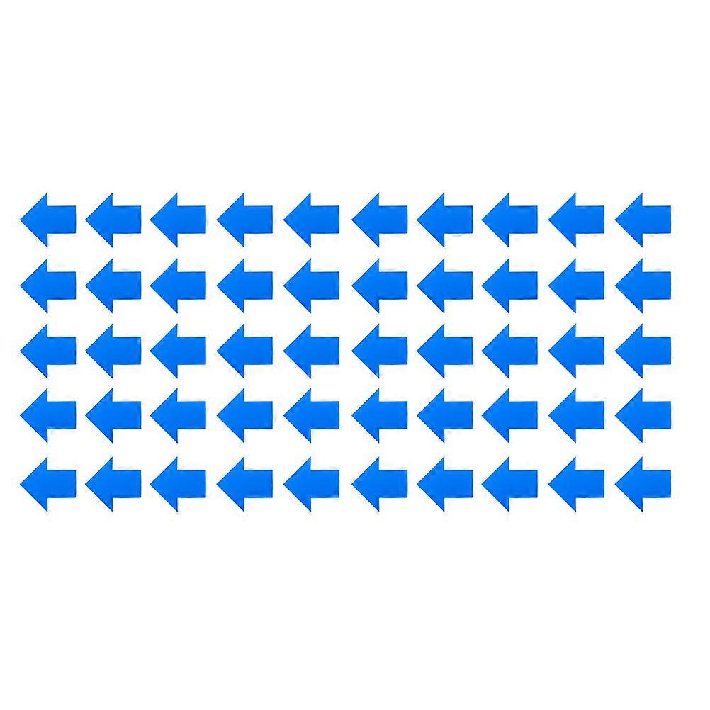 Stickers for Directional Floor Marking 50Pcs Self-Adhesive Warning