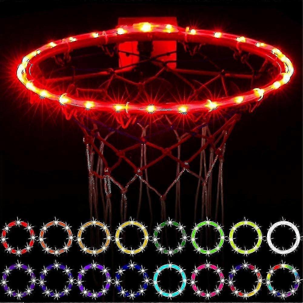 Remote control waterproof basketball hoop light 2025