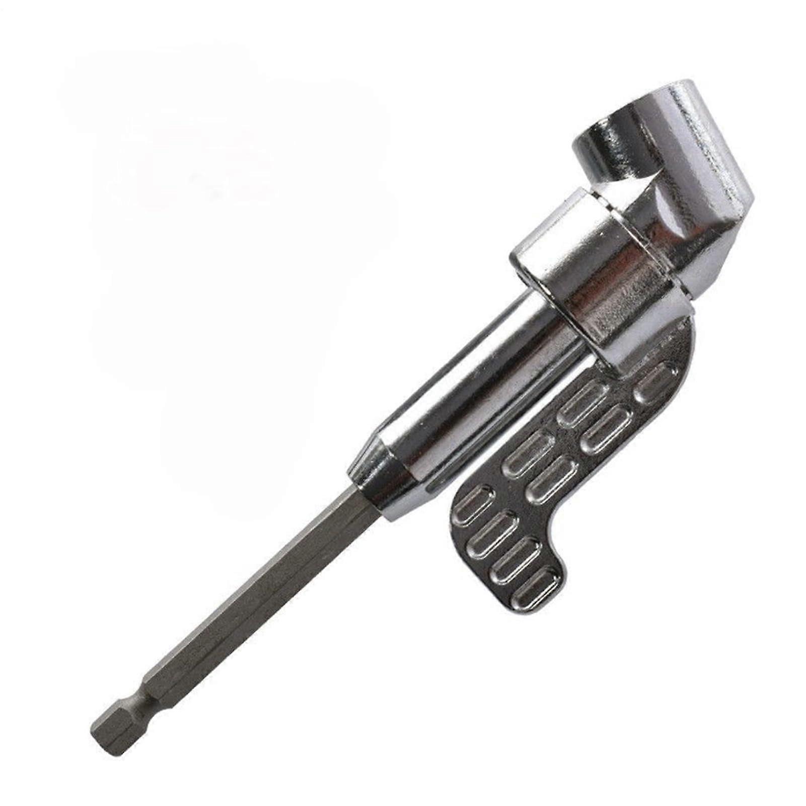 Right Angle Drill Adapter 105° Magnetic Hex Shank Bit Holder for Tight Space Screwing