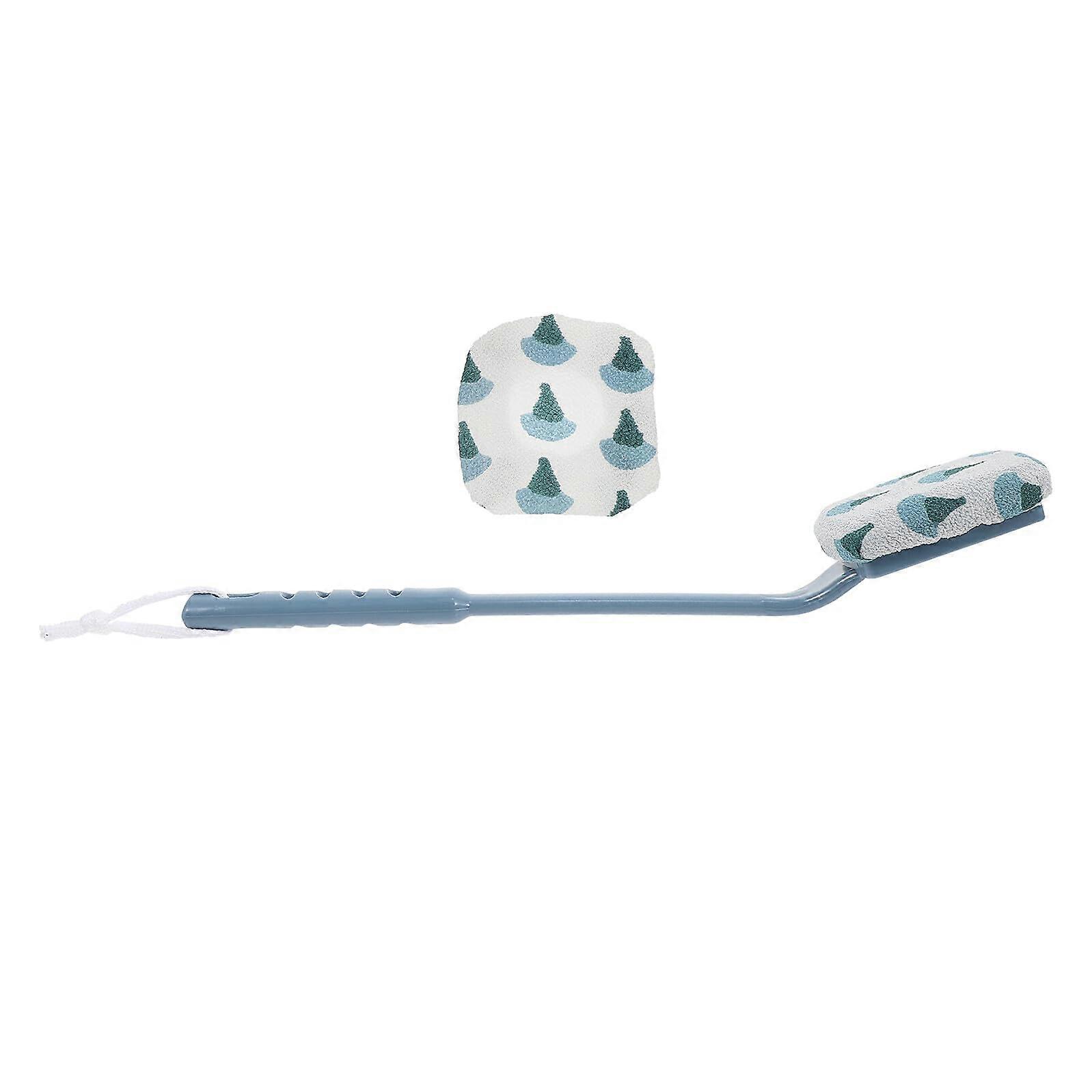 Back Scrubber Long Handle Bath Brush Dual Surface Exfoliating Shower Tool for Back and Body