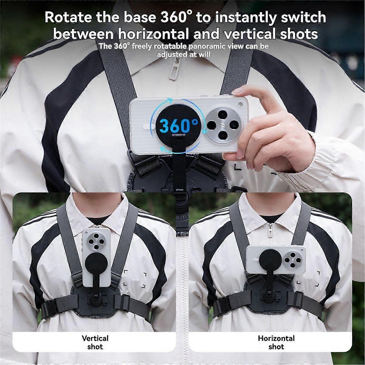 Quick-Release Vest Strap for for /Action Kit Action Camera Personal Perspective Vest Strap