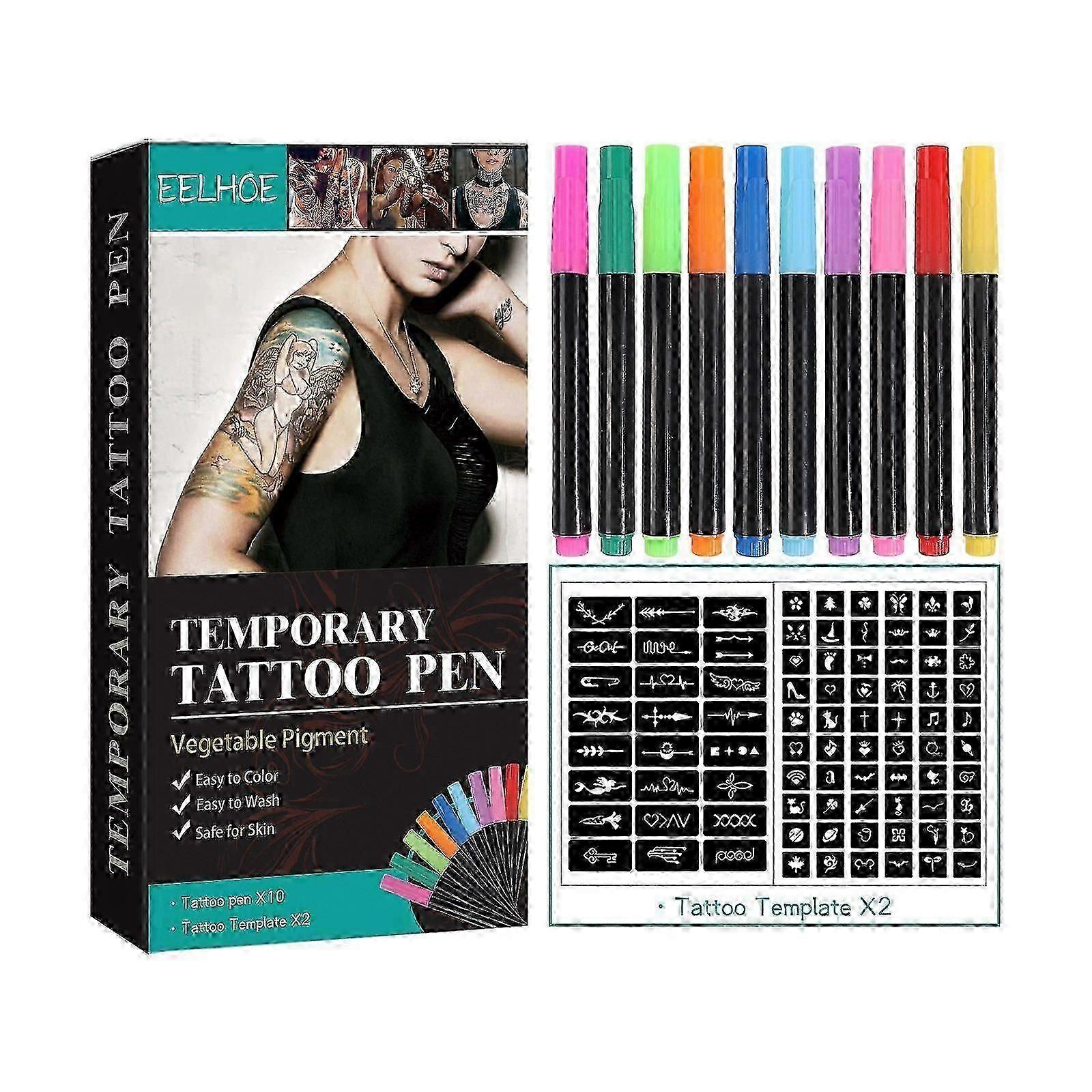 Temporary Tattoo Pen Set