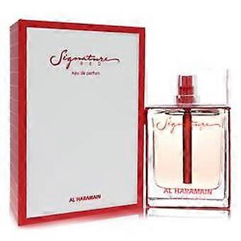  Al Haramain Signature Red by Al Haramain - Eau De Parfum Spray 3.4 oz - Women 