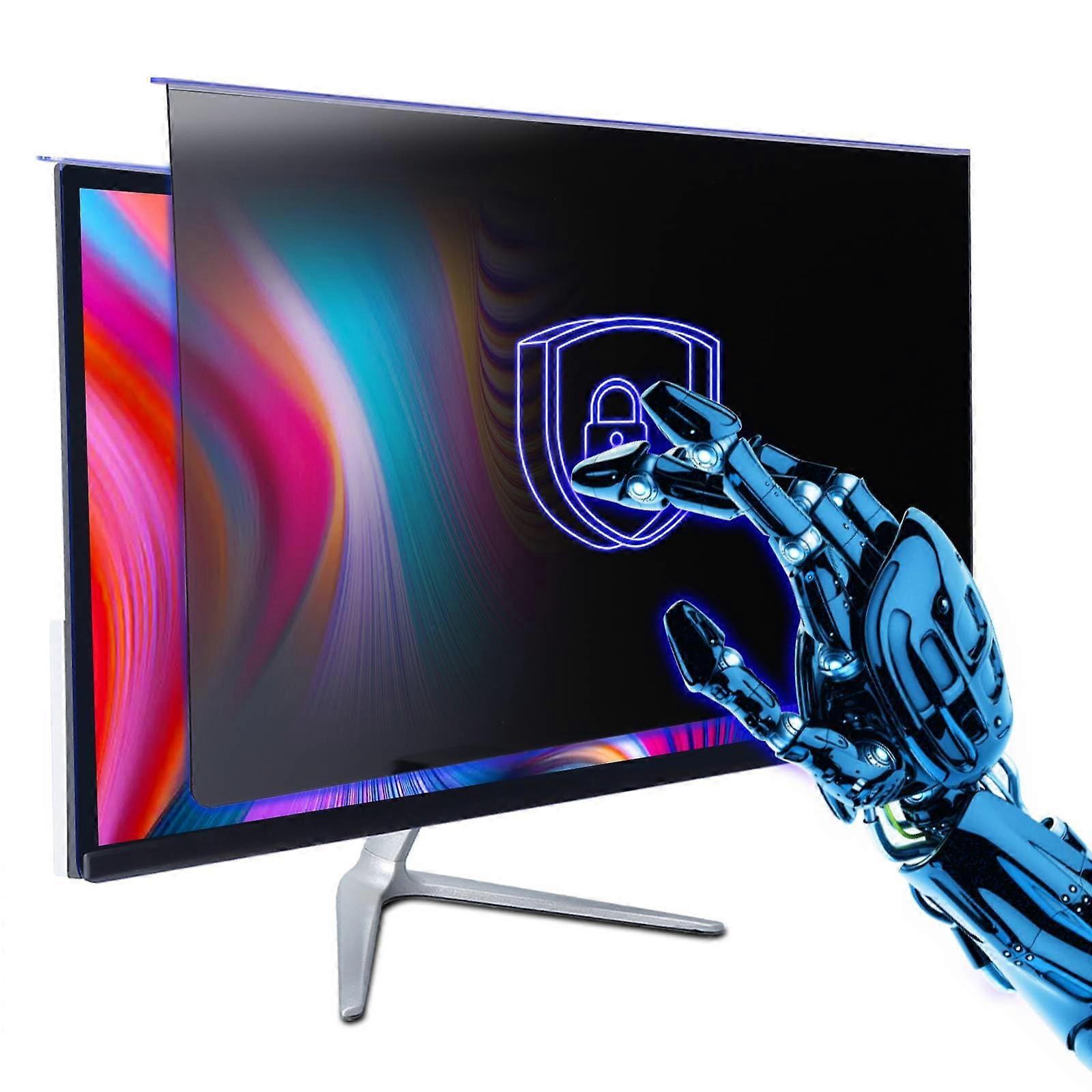 22 Inch Hanging Computer Privacy Screen 16:10 with Blue Light Blocking and AntiGlare Protection