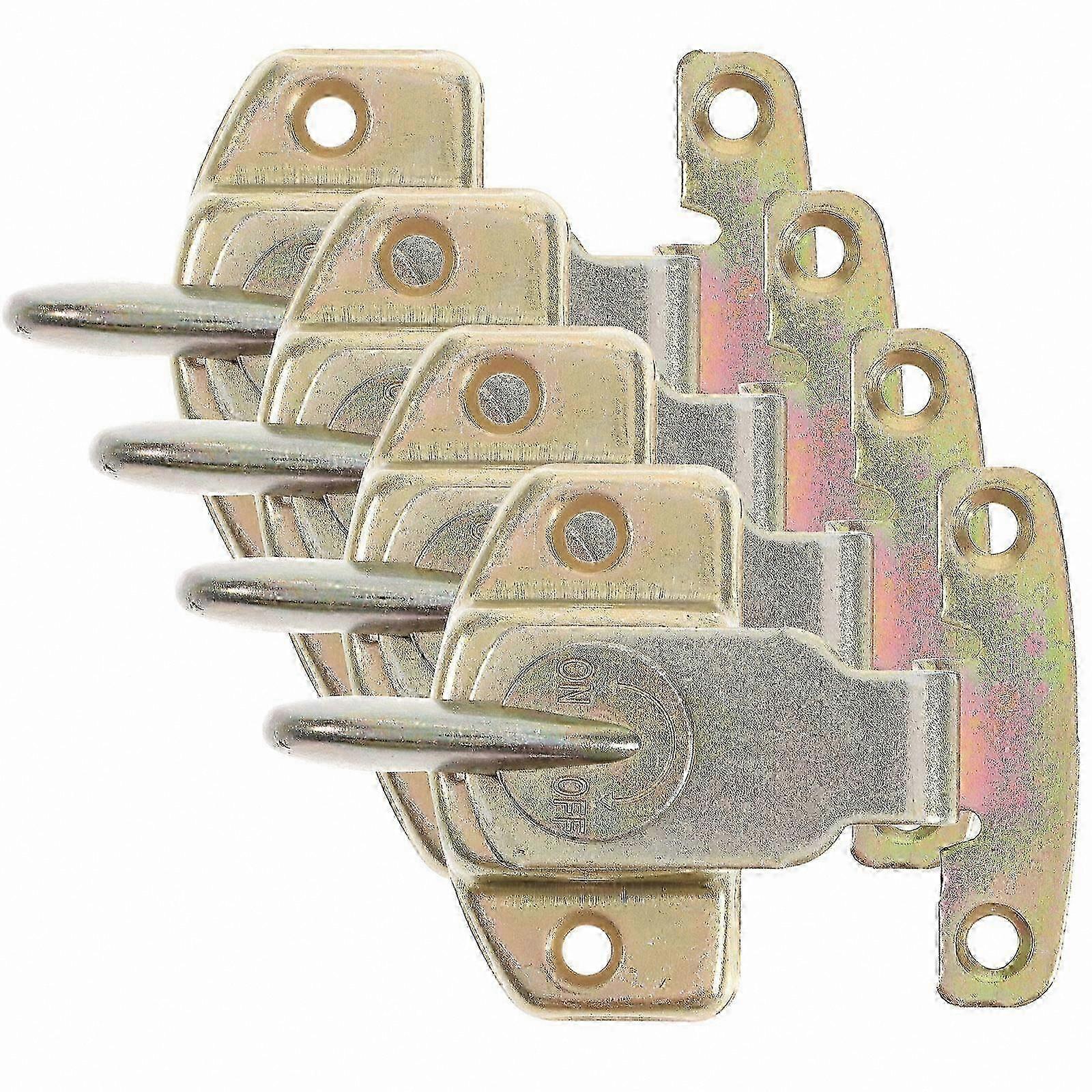 4-Pack Table Leaf Latch Connector for Extension Dining Tables