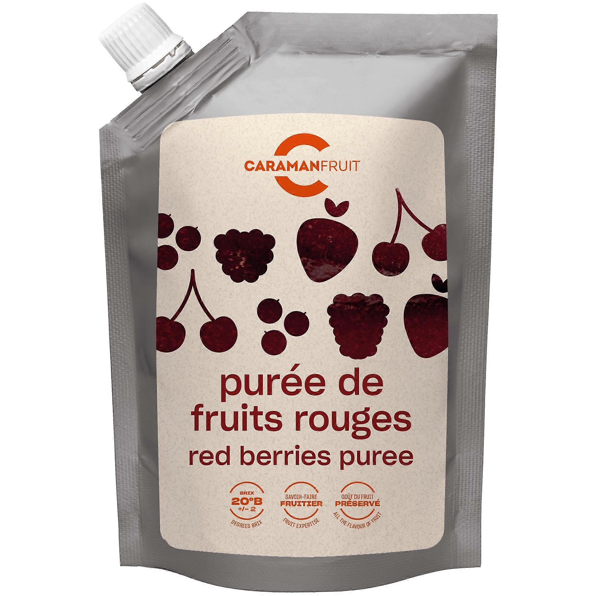 Caramanfruit Red Berries Fruit Puree, 1kg