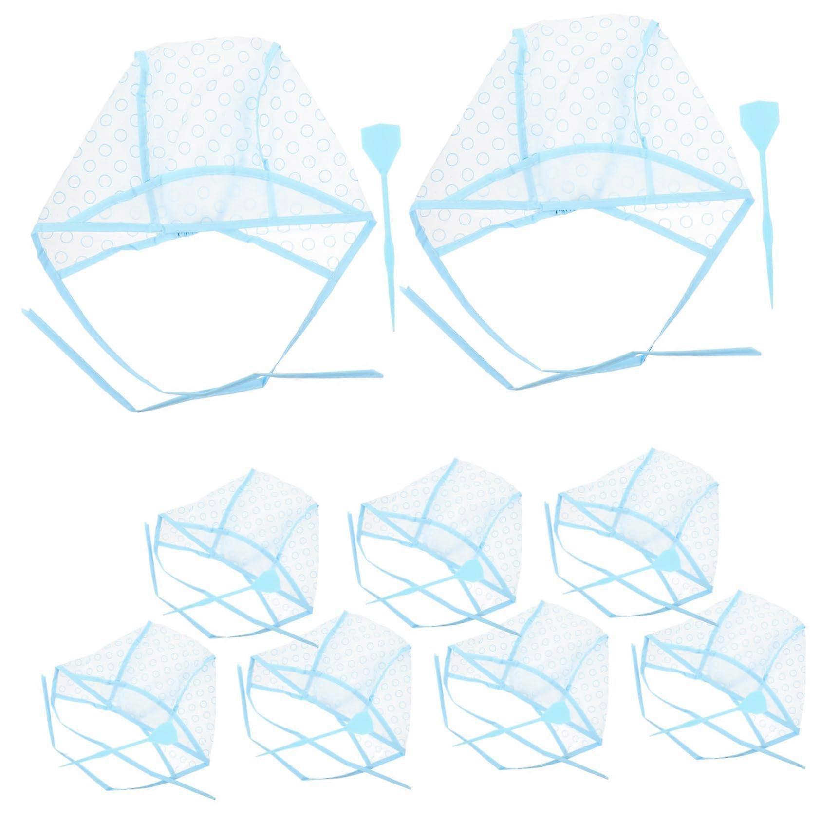 Hair Highlighting Kit with Cap, Hook and Brushes for Precise Strand Selection and Mess DIY Dyeing