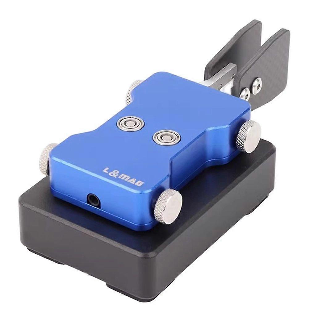 Double-Paddle Automatic CW Key 3.5mm Shortwave Radio Morse Code Key Telegraph Training Key B