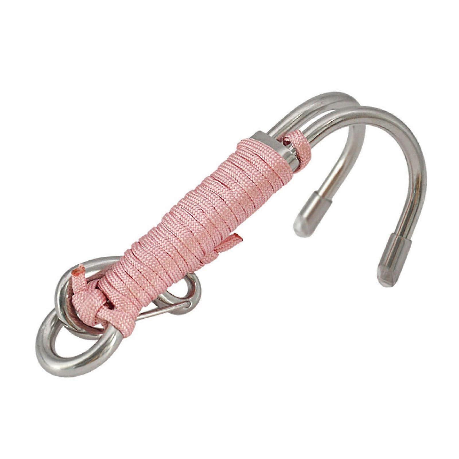 Stainless Steel Scuba Diving Hook Double Head Quick Release Corrosion Resistant for Underwater