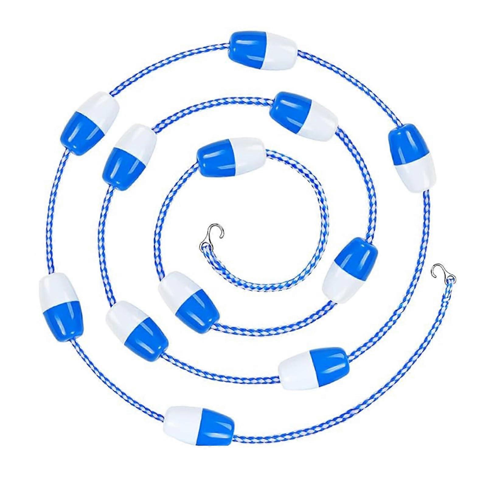 Adjustable Pool Safety Rope with  Visibility Floats, 1620ft Swimming Pool Divider Barrier