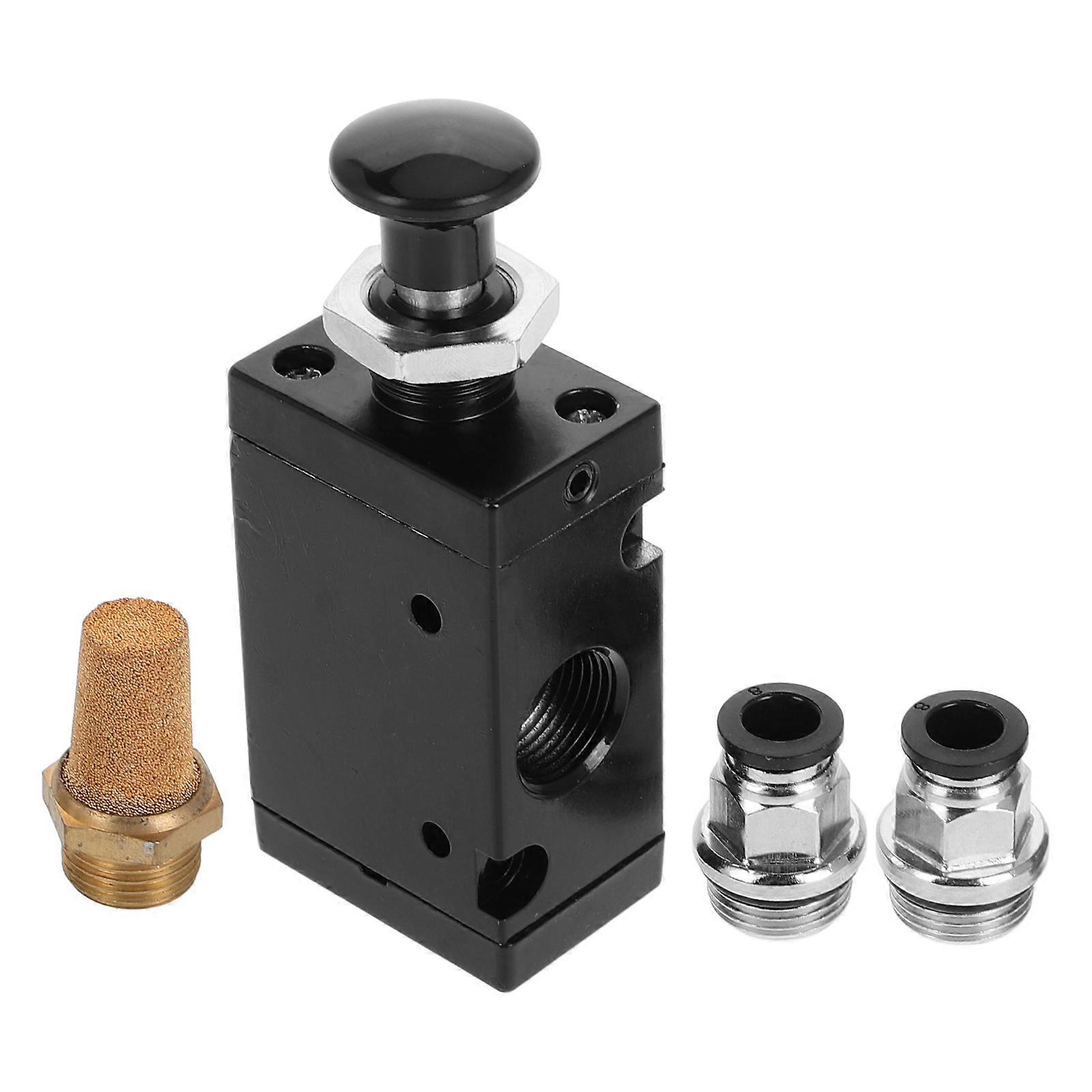 Heavy-Duty Pneumatic Valve Hand Lever for Push-Pull Control 1Set