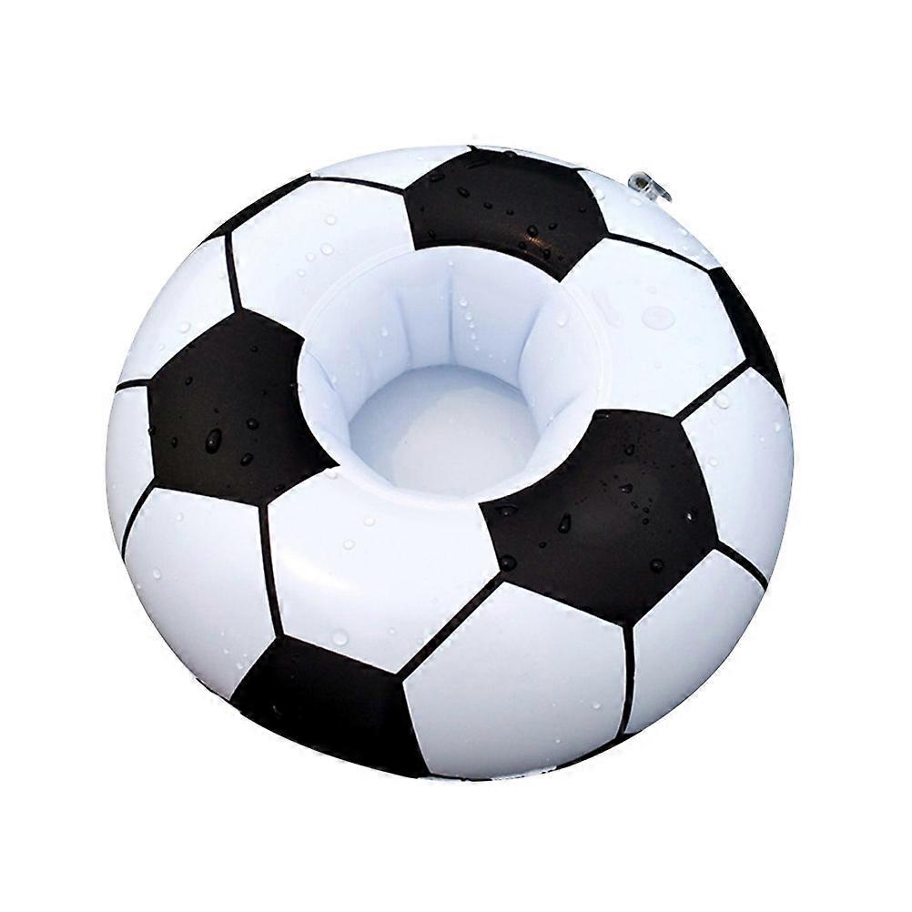 Inflatable Cup Holder Floating Drink Holder for Decorating 4Pcs Assorted Color