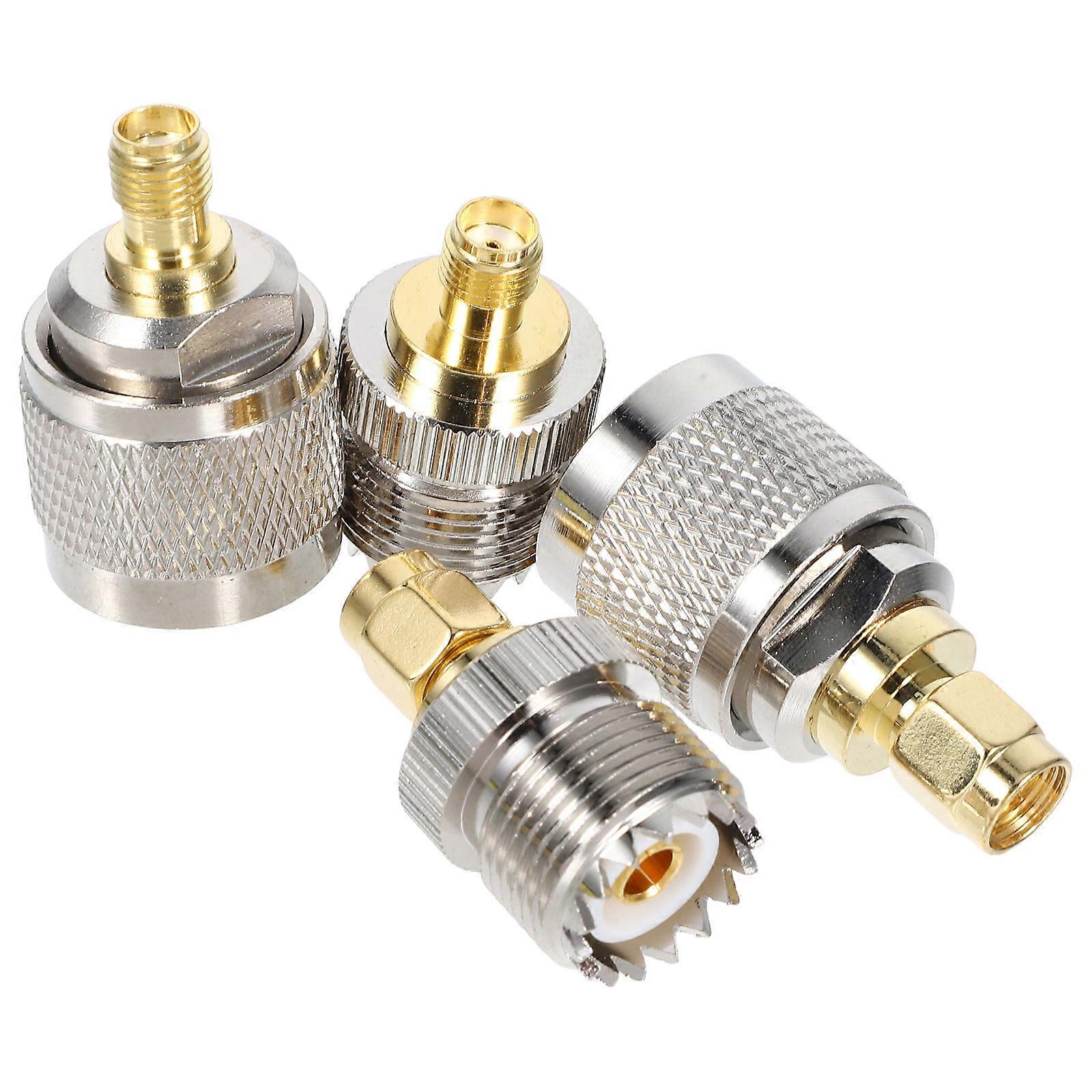 Sma Adapter Connector for Electronics Coaxial Cable Connection 5Sets