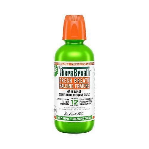 Therabreath Oral Rinse Mild Mint, 473 Ml