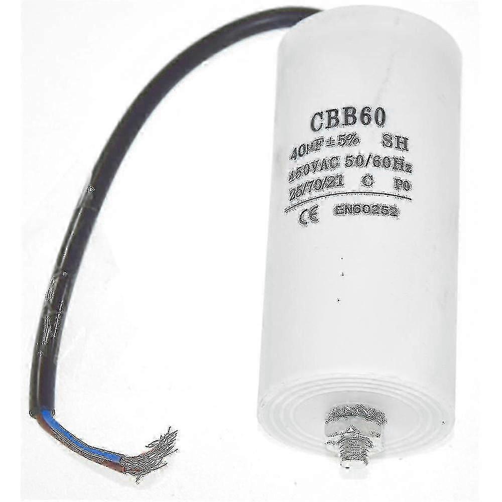 40uf Universal Capacitor with 22cm Cable Connectors for TY