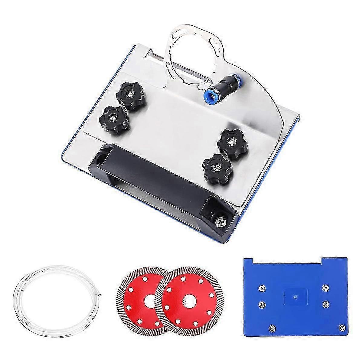 45 Degrees Tile Chamfering Tool, Angle Grinder Stand Holder,for 100-Type Angle Grinders, Adjustable