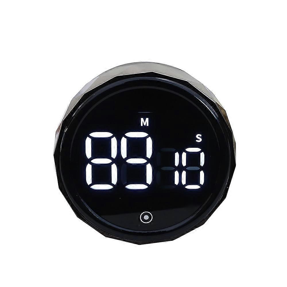 Convenient Magnetic LED Digital Timer Compact Electronic Kitchen Timer Rotating Mute Countdown Timer Cooking