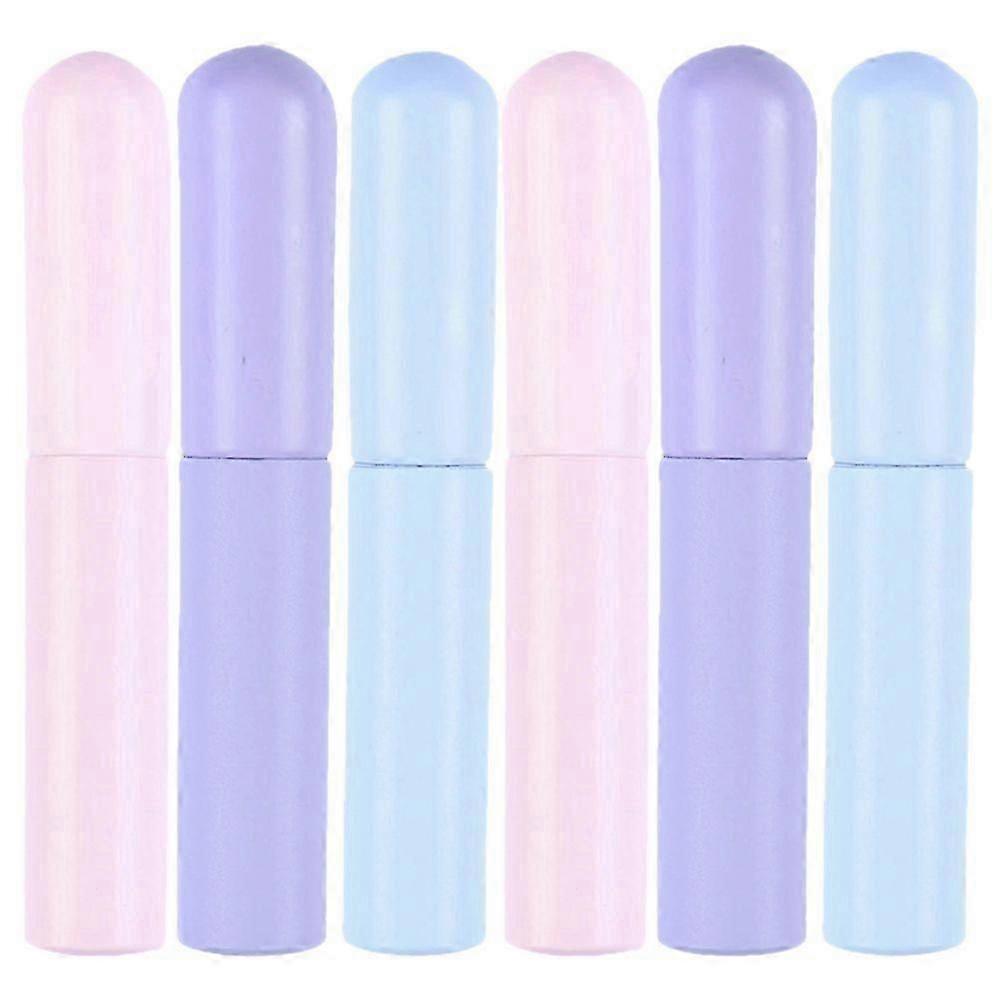 6pcs Lip Gloss Applicator Wand Makeup Brush Set