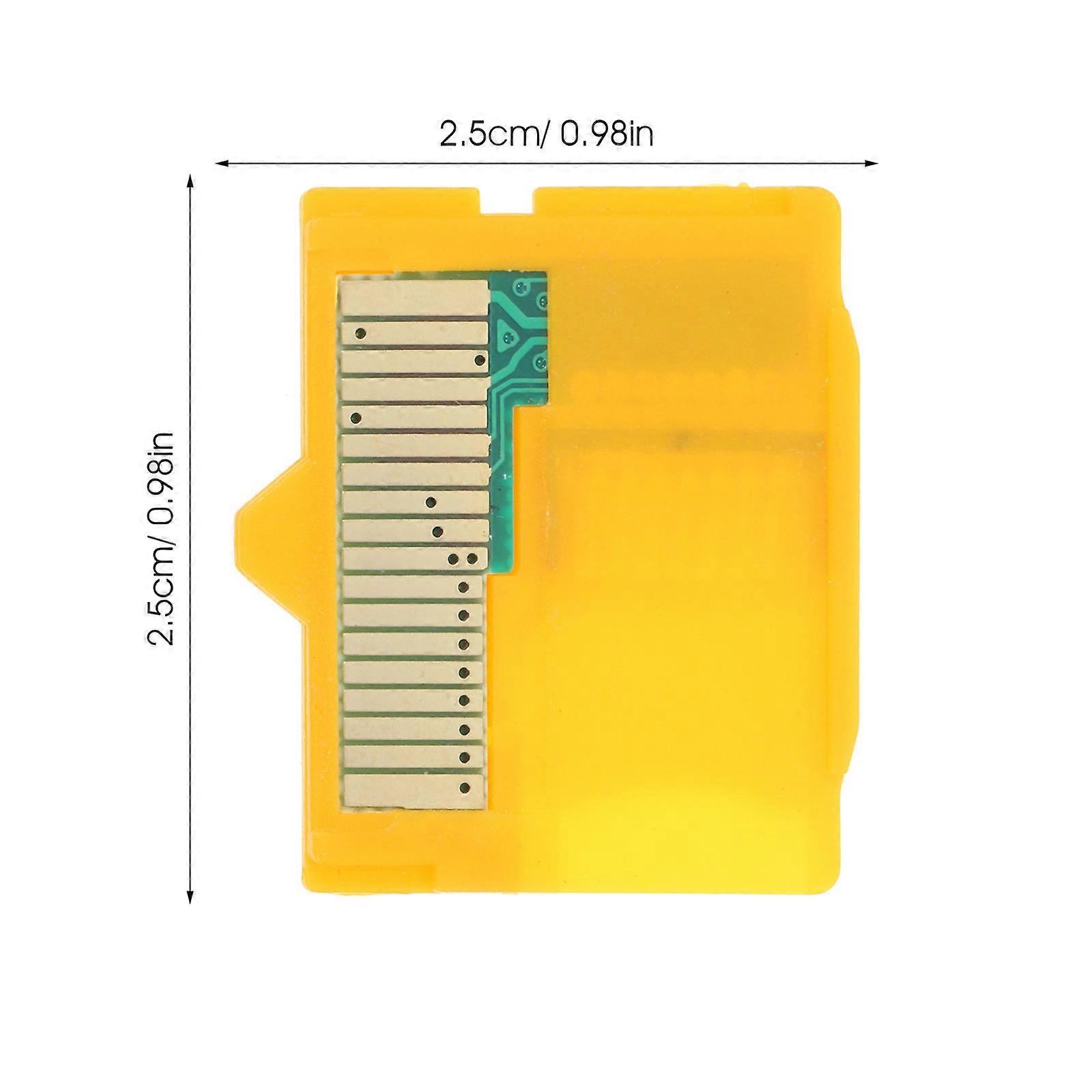 MASD-1 Camera TF to XD Insert Adapter for MicroSD / MicroSDHC (Yellow)
