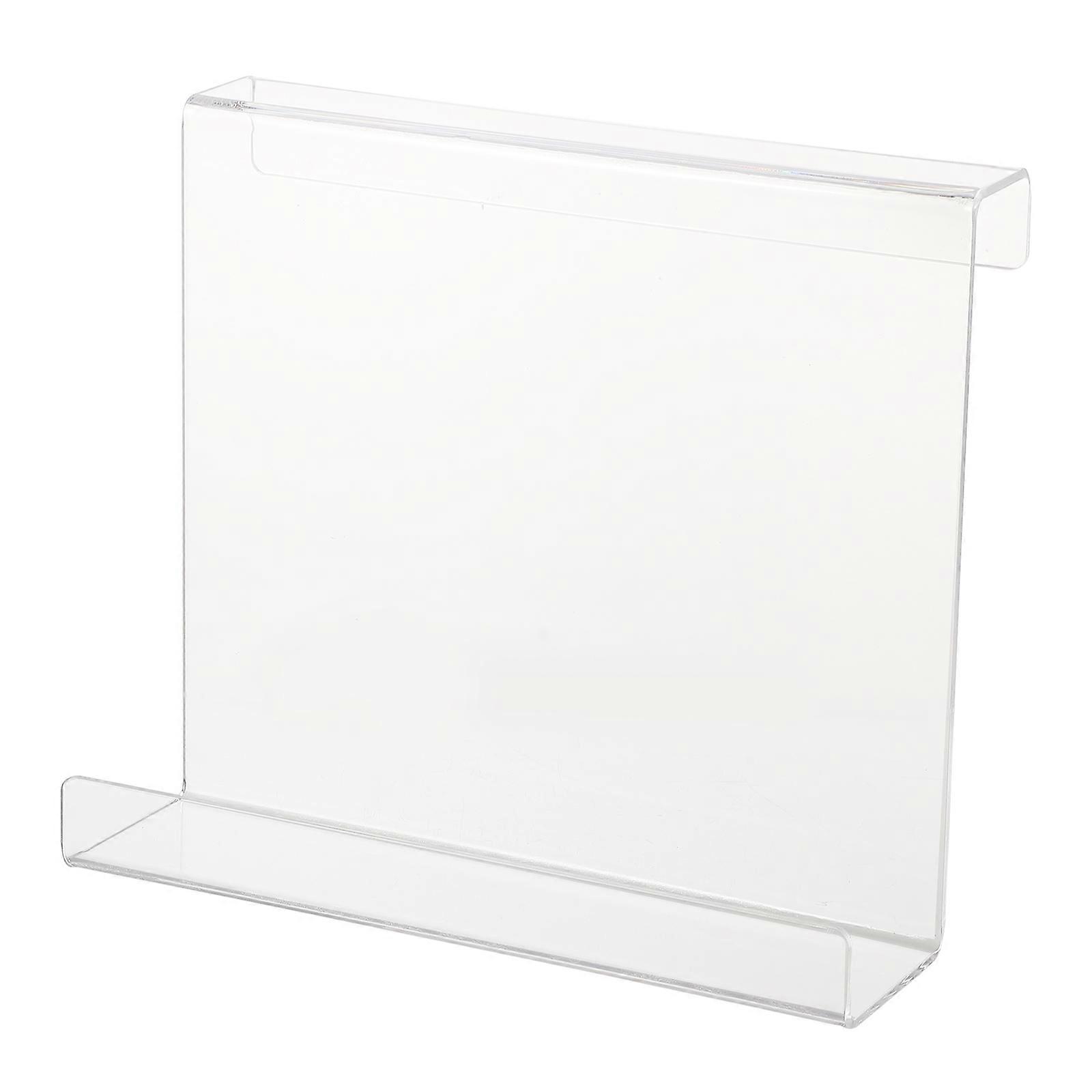 Treadmill Book Holder Acrylic Transparent Magazine Tablet E-book Reader Rack
