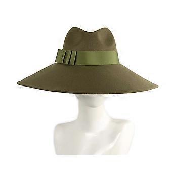 Olive wide brim winter hat by Max Alexander J461OL