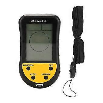 LCD Digital Altimeter, Barometer, Compass, Weather Forecast, Thermometer, Clock, 8 in 1, Multifunctional Electronic Dial