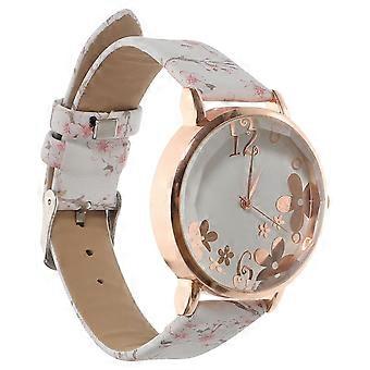 Chic Floral Women Watch Elegant Design For School 1Set
