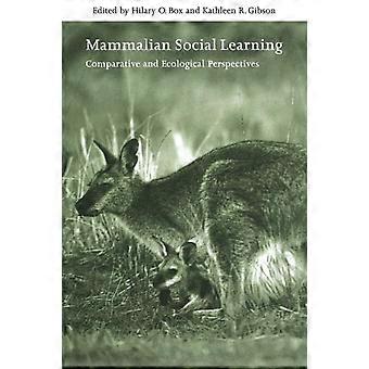 Nisäkkäiden sosiaalinen oppiminen, vertailevat ja ekologiset näkökulmat - Cambridge University Press - Pehmeäkantinen - en-kirja