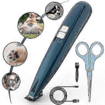 Pet Hair Clipper With Led Light, Professional Pet Hair Clipper Compatible With Dogs And Cats, Usb Charging, Electric Hair Clipper Compatible With Hair