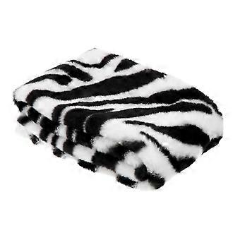1pc Autumn Winter Zebra-stripe Scarf Warm Neck Scarf Cross Tie Neck Warmer