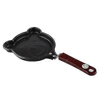 Bear Shape Fry Egg Pancakes Mini Small Frying Pan Cauldron Household Sundries Kitchen Shaper Fried Tool Breakfast Tool