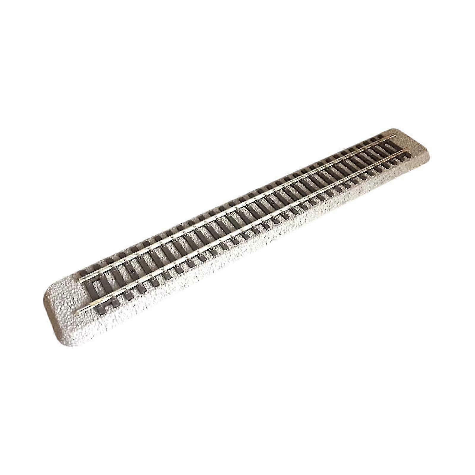 HO Scale Model Train Track Replacement with Sturdy Rail & Roadbed
