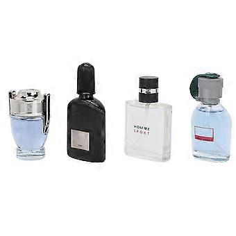 4pcs 25ml Men Perfume Sports Cologne Oceanic Floral Fragrance Long Lasting Male Perfume Set