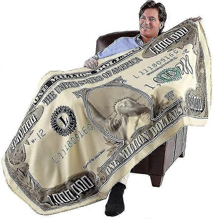Fleece Throw Blanket Milion Dolar