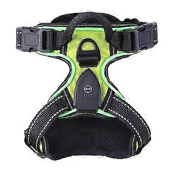 Luminous Pet Harness Luminous Dog Harness Adjustable Luminous Pet Chest Strap S